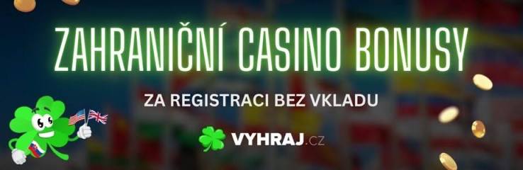 Bonus bez vkladu v zahraničních casinech